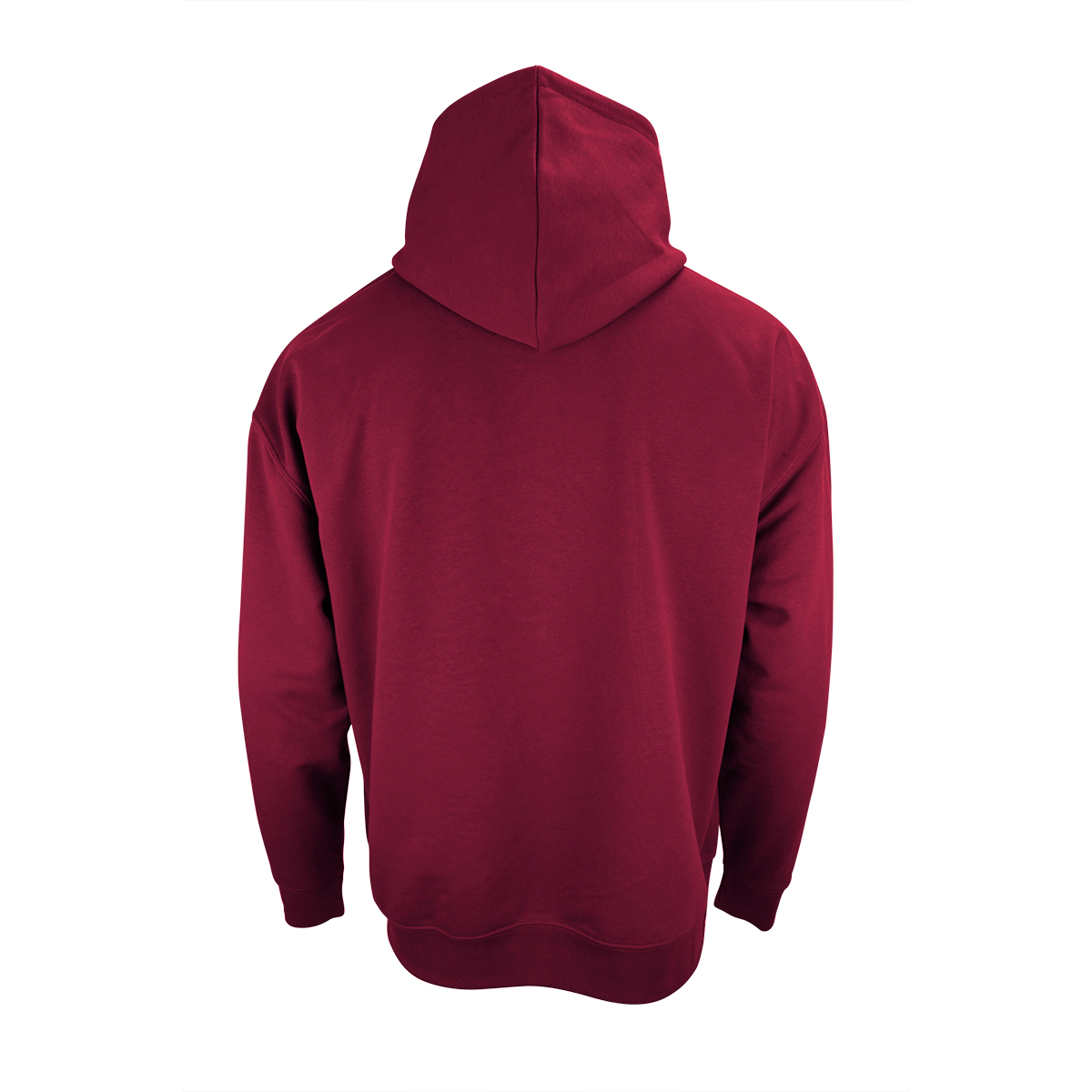Sweatshirt Flow mit Kapuze, Brokat rot als Werbeartikel mit Logo bedrucken