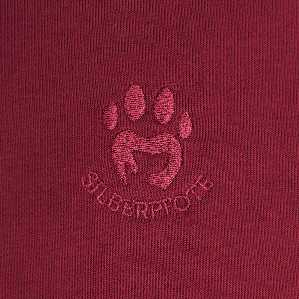 Sweatshirt Flow mit Kapuze, Brokat rot als Werbeartikel mit Logo bedrucken