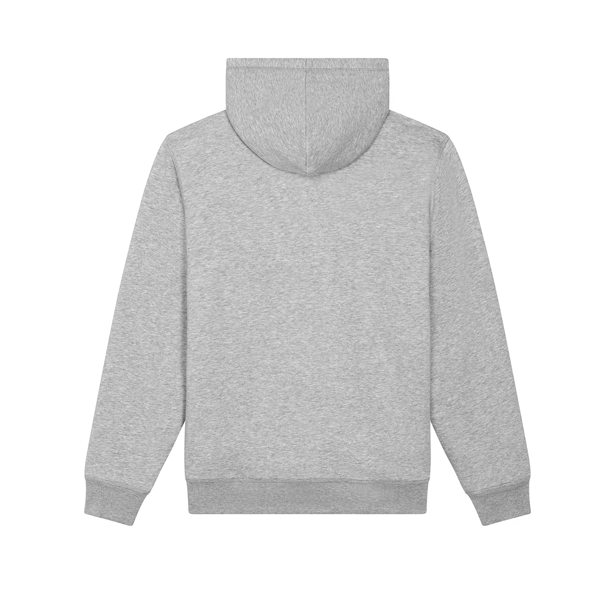 Hoodie Cozy Sherpa, Light Heather Grey als Werbeartikel mit Logo bedrucken