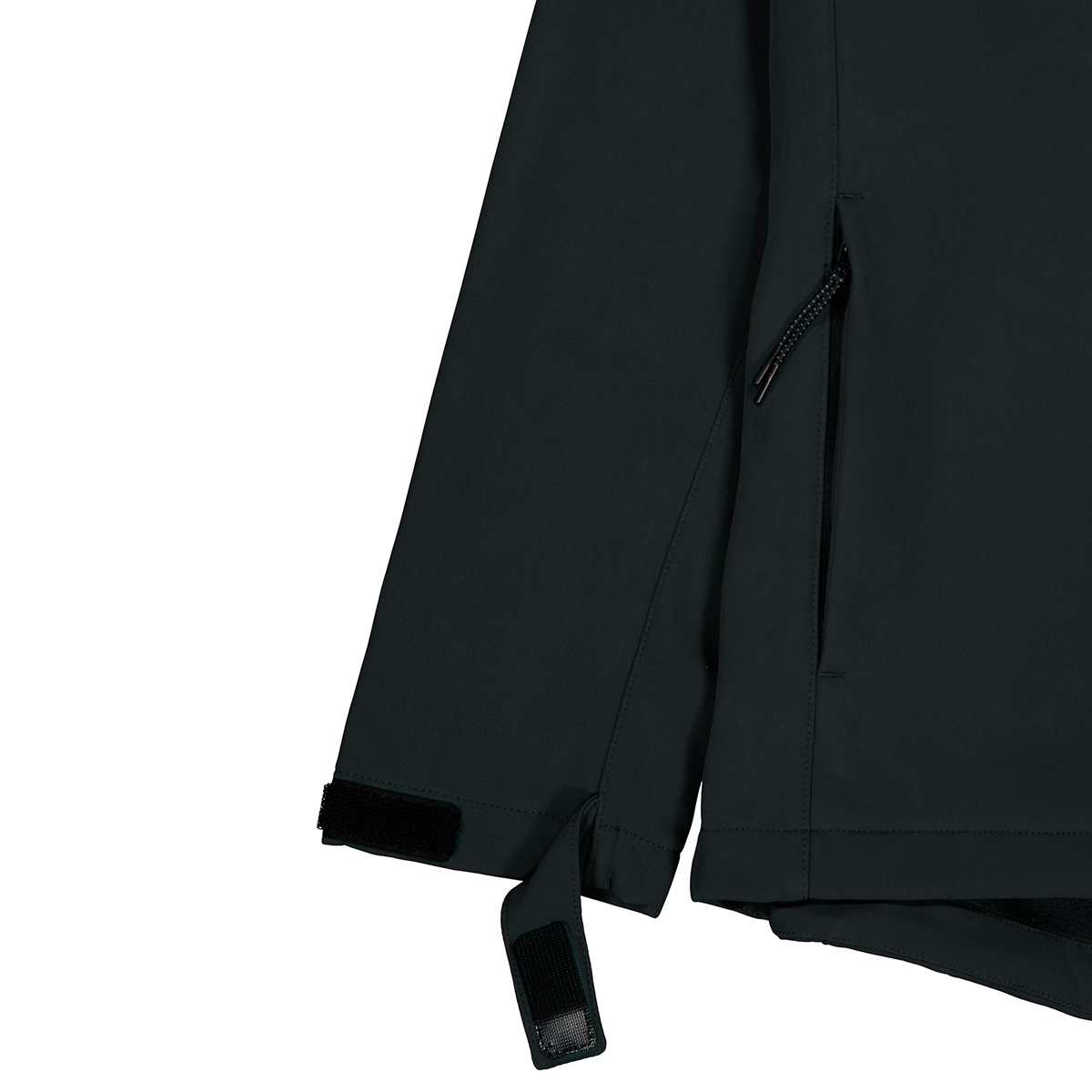Herren-Softshell-Jacke Explore, Charcoal Black als Werbeartikel mit Logo bedrucken