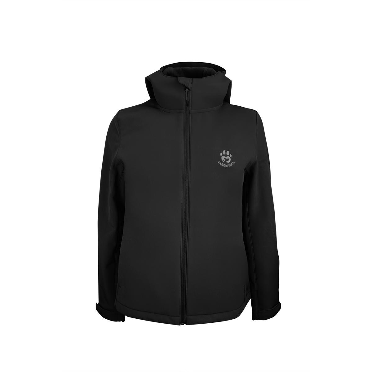 Herren-Softshell-Jacke Explore, Charcoal Black als Werbeartikel mit Logo bedrucken