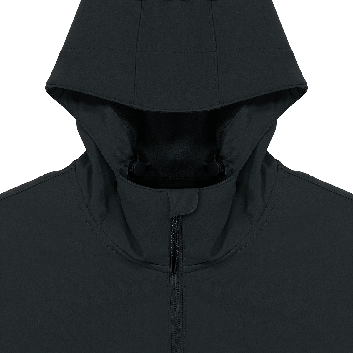 Herren-Softshell-Jacke Explore, Charcoal Black als Werbeartikel mit Logo bedrucken