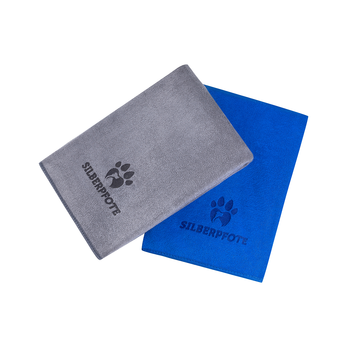 Mikrofaser Hundehandtuch-Set für Hunde als Werbeartikel mit Logo bedrucken